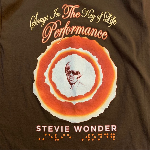 Stevie Wonder Concert Tour 2014-2015 T Shirt - Picture 3 of 6